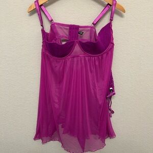 Elegant Purple Women's Intimate Bra